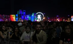 Le festival de Coachella en Californie, le 15 avril 2022
