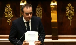 Le Premier ministre Sébastien Lecornu à l'Assemblée nationale, le 14 octobre 2025 à Paris