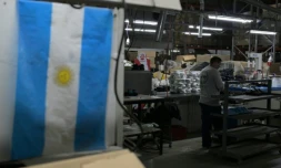 L'usine de chaussures Kioshi, à Esteban Echeverria près de Buenos Aires, le 27 août 2026