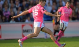 Le Néo-Zélandais Tony Ensor, arrière du Stade Français, le 9 septembre 2017 à Bordeaux