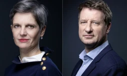 Sandrine Rousseau et Yannick Jadot, à Paris, en décembre 2020
