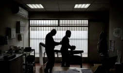 Consultation médicale de l'association Médecine et droit d'Asile à Lyon en avril 2019