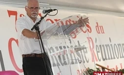 Elie Hoarau, secrétaire général du PCR