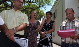 Mardi 11 Janvier 2011

Les représentants d'Europe écologie - Les Verts (EELV) devant la préfecture

(Photo Marie Trouvé)