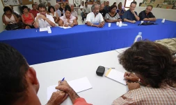 Mardi 11 Janvier 2011
Conférence de presse du PCR au Port