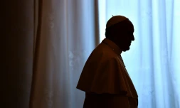 Le pape François au Vatican, le 22 juin 2018