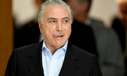 Le président brésilien Michel Temer, le 27 novembre 2016 à Brasilia