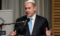 Le Premier ministre israélien Benjamin Netanyahu, le 24 décembre 2016 à Netanya