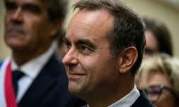 Le Premier ministre Sébastien Lecornu à Mâcon le 13 septembre 2025