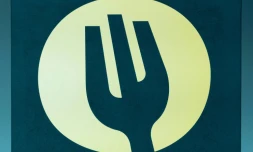 Le logo de la plateforme TheFork, le 2 décembre 2024 à Paris