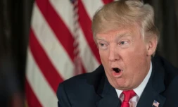 Le président américain Donald Trump à Bedminster (New Jersey), le 8 août 2017