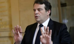 Le député LR Thierry Solère à Paris, le 14 février 2017