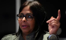 Delcy Rodriguez, l'ancienne cheffe de la diplomatie vénézuélienne et candidate à la Constituante, le 29 juillet 2017