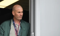 Zinédine Zidane le 29 mai 2022 lors du Grand Prix de Formule 1 de Monaco 