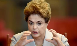 Dilma Rousseff le 14 juin 2016 Ă Brasilia