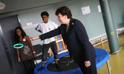 Samedi 29 Janvier 2011

Roselyne Bachelot à l'institut thérapeutique, éducatif et pédagogique de Saint-Pierre