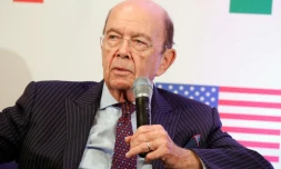 Les "Paradise Papers" montrent selon la presse américain que le secrétaire américain au Commerce Wilbur Ross a gardé des liens d'affaires avec des proches de Vladimir Poutine. Photo prise le 12 octobre 2017.