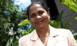 Jacqueline Silotia, élue du conseil général
(Photo Marie Trouvé)