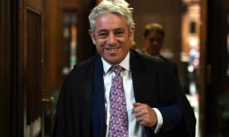 L'ancien président de la Chambre des communes britannique John Bercow le 31 octobre 2019