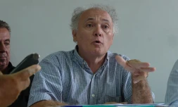 Bernard Grondin, porte-parole du syndicat des radios libres et indépendantes de La Réunion (photo: Mounice Najafaly)