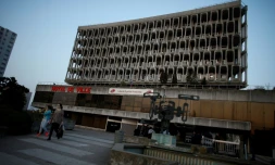 La mairie de Bobigny, le 17 mars 2015