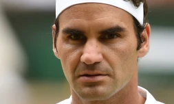 Roger Federer, le 8 juillet 2016, Ă Wimbledon