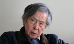 Photo fournie le 25 juillet 2018 de l'ancien président péruvien Alberto Fujimori à Lima
