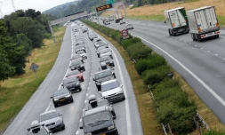 Une portion d'un viaduc de l'autoroute A10 s'est écroulée