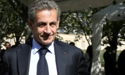 Nicolas Sarkozy lors de la cérémonie d'hommage aux victimes du terrorisme, le 19 septembre 2018 à Paris
