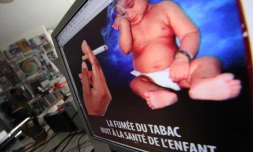 Photo choc sur les paquets de cigarettes