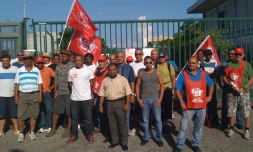 Jeudi 24 février 2011 - Grève sur les sites d'EDF au Port