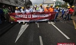 Manifestation du BTP (Photo archives)