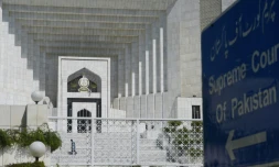 La façade de la Cour suprême à Islamabad, en septembre 2017