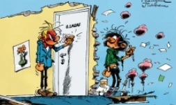 Adaptation en créole réunionnais de Gaston Lagaffe (Photo DR)