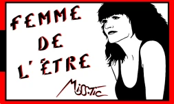Timbre de l'artiste Miss.Tic (image: La Poste)