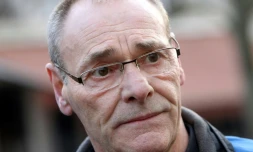 Jacques Maire devant le tribunal de Nancy, le 30 janvier 2014