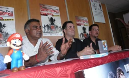 Lundi 7 mars 2011: Conférence de presse de présentation du Festival des Gamers (photo: Mounice Najafaly)