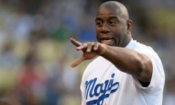 Earvin "Magic" Johnson, le 28 mai 2013 à Los Angeles