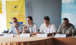Jeudi 10 mars 2011: Conférence de presse de la Poste (photo: D.R)