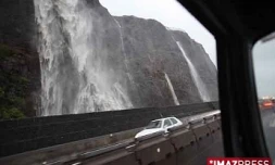 Cascades sur la route du littoral (photo d'archives)