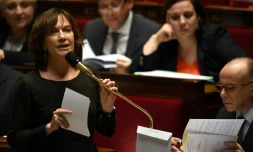 Laurence Rossignol à Paris le 18 janvier 2017