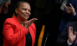 Christiane Taubira le 27 janvier 2016 à Paris