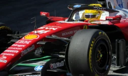 Lewis Hamilton à Montmelo le 14 juin 2026