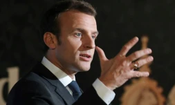 Le président de la République Emmanuel Macron
à Sydney le 2 mai 2018