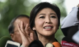 L'ex-Première ministre thaïlandaise Yingluck Shinawatra à Bangkok le 5 août 2016