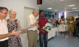 Partenariat TAAf - bac pro imprimerie à Saint-Pierre