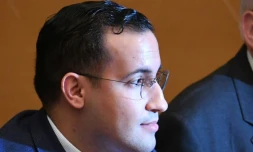 Alexandre Benalla lors de son audition devant la commission d'enquête du Sénat, le 21 janvier 2019