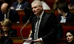 Le député Olivier Falorni à l'Assemblée nationale, le 11 décembre 2018 à Paris