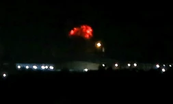 Frappes israéliennes sur Rafah, dans la bande de Gaza, le 13 août 2020