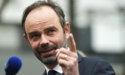 Le Premier ministre Edouard Philippe, le 23 mars 2018 à Mulhouse